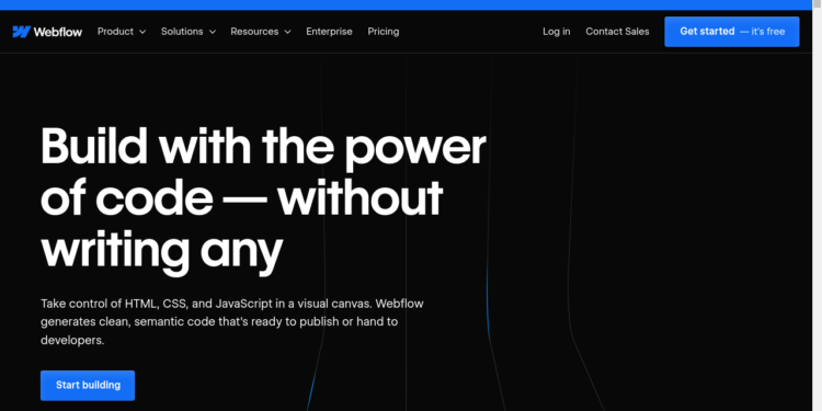 اكتشف الطريقة السهلة لإنشاء مواقع الويب باستخدام Webflow