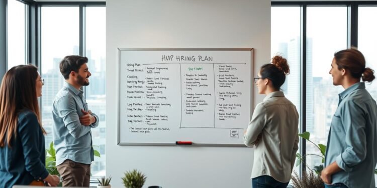 how to build a hiring plan for a startup