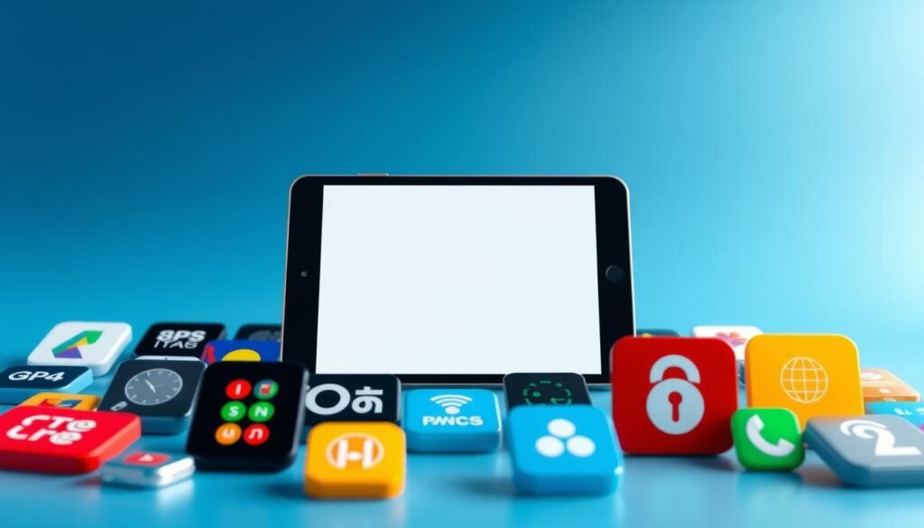 A vibrant and intuitive mobile app download marketplace, with a sleek and modern interface. In the foreground, various app icons and screenshots are prominently displayed, showcasing the diverse range of available applications. The middle ground features a minimalist device mockup, perhaps a smartphone or tablet, seamlessly integrated into the design. The background is a subtle gradient, creating a sense of depth and drawing the viewer's attention to the central elements. Soft, natural lighting illuminates the scene, lending a refined and professional atmosphere. The overall composition conveys a sense of accessibility, simplicity, and the ability to easily discover and download the applications one needs.