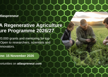 MENA Regenerative Agriculture Venture Programme 2026/27, deadline 15 November 2026, Atlaspreneur